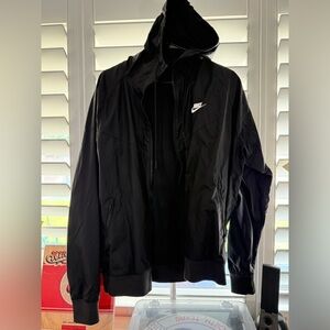 Nike zip up wind breaker